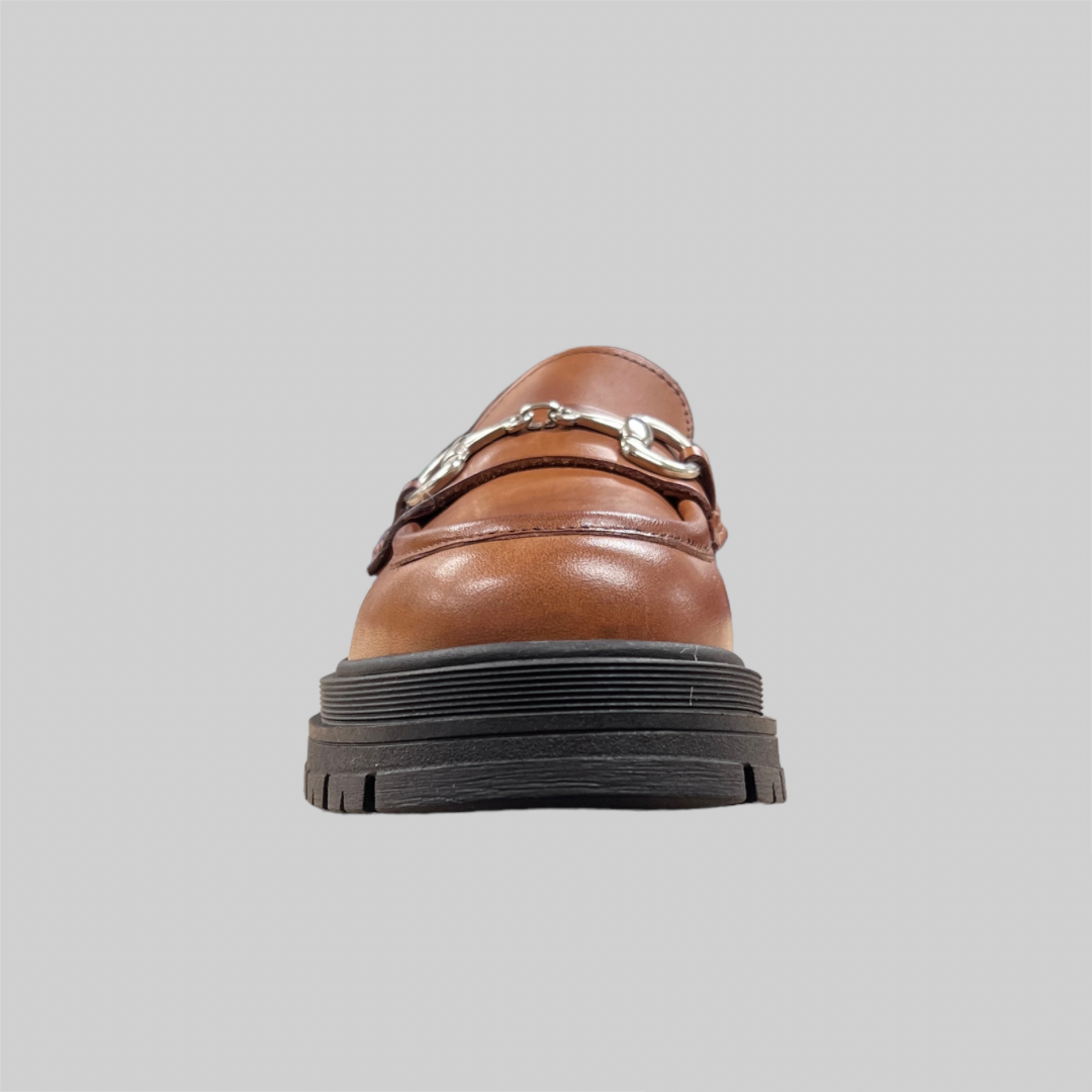 Morsetto double - Cuoio