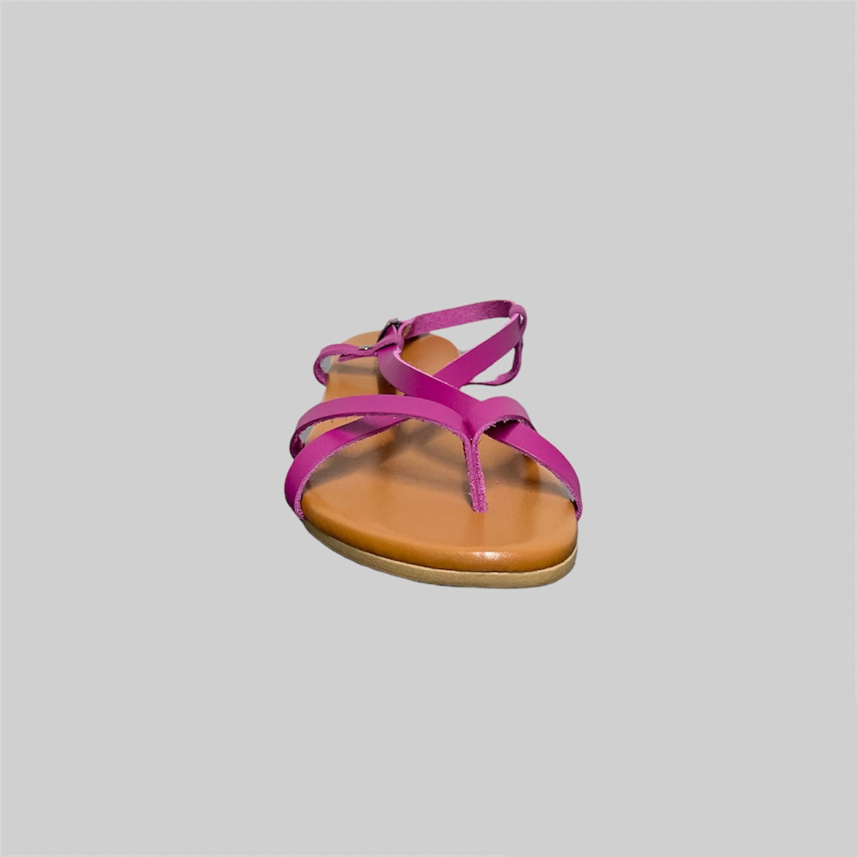 Sandalo con cinturino - Fucsia