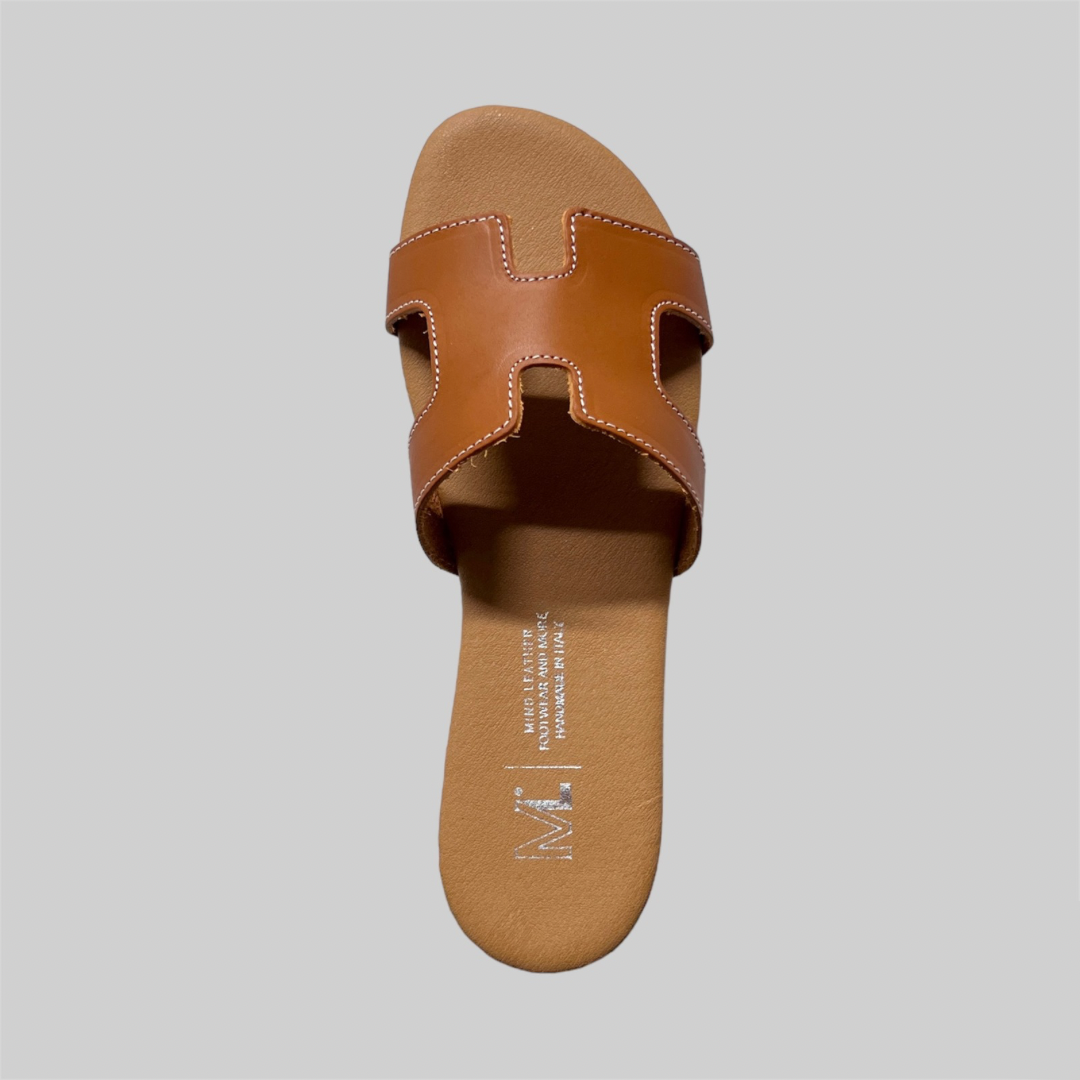 Sandalo H-STITCHED - Cuoio