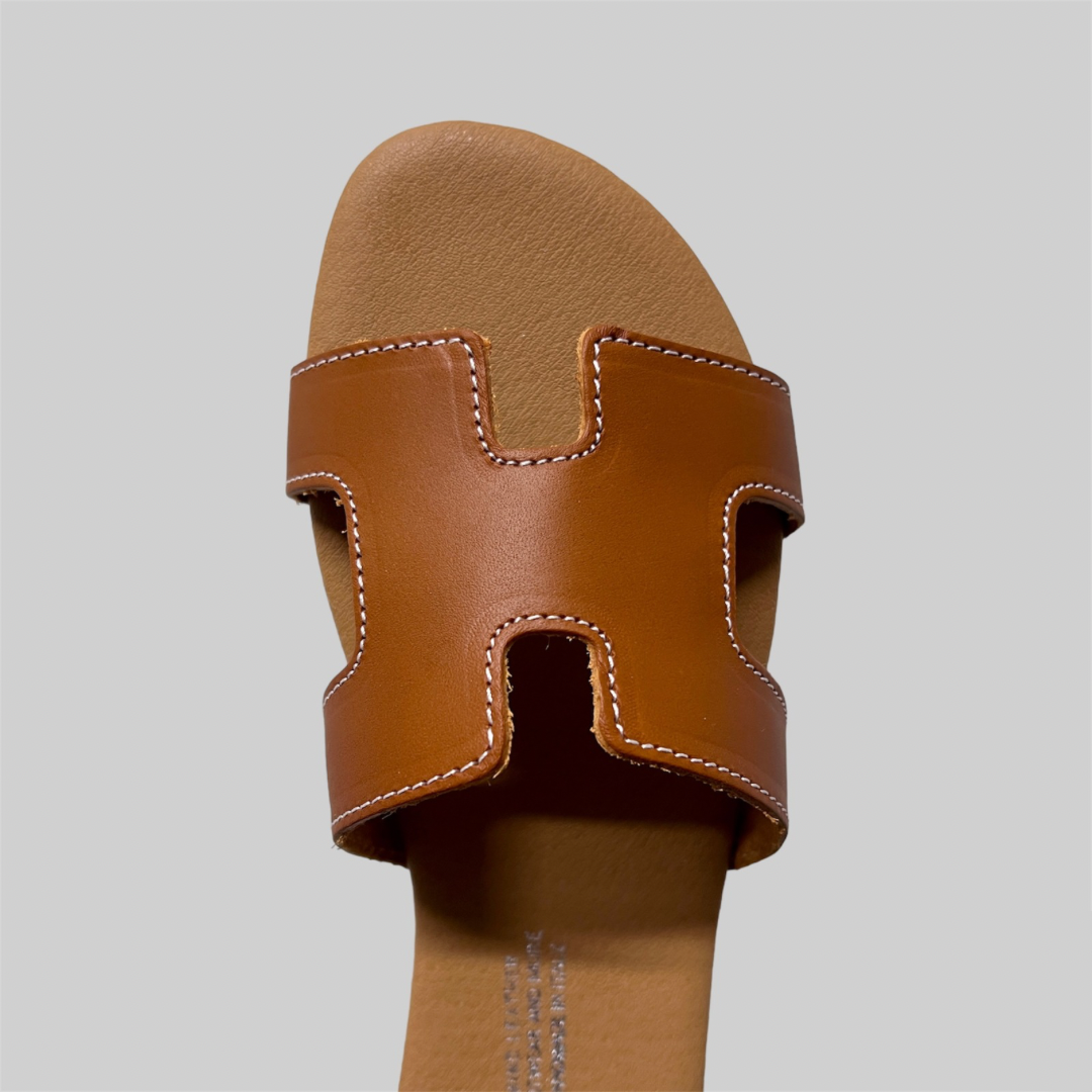 Sandalo H-STITCHED - Cuoio