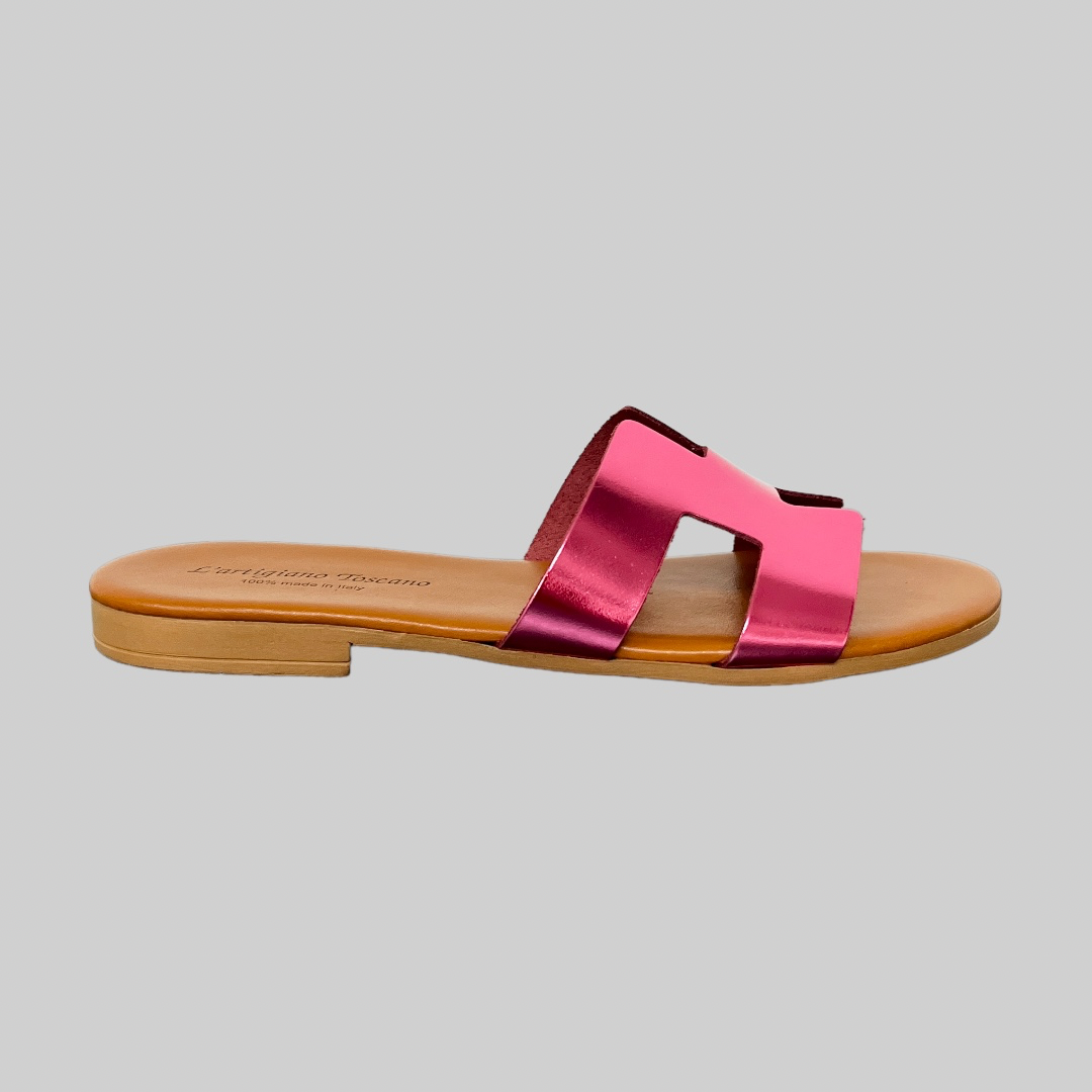 Sandalo H - Laminato Rosa